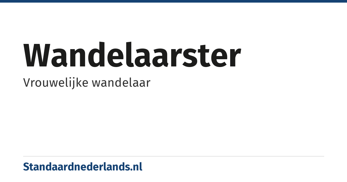wandelaarster: Vrouwelijke wandelaar