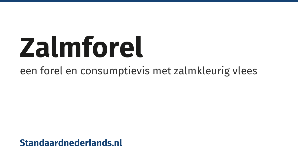 zalmforel: een forel en consumptievis met zalmkleurig vlees