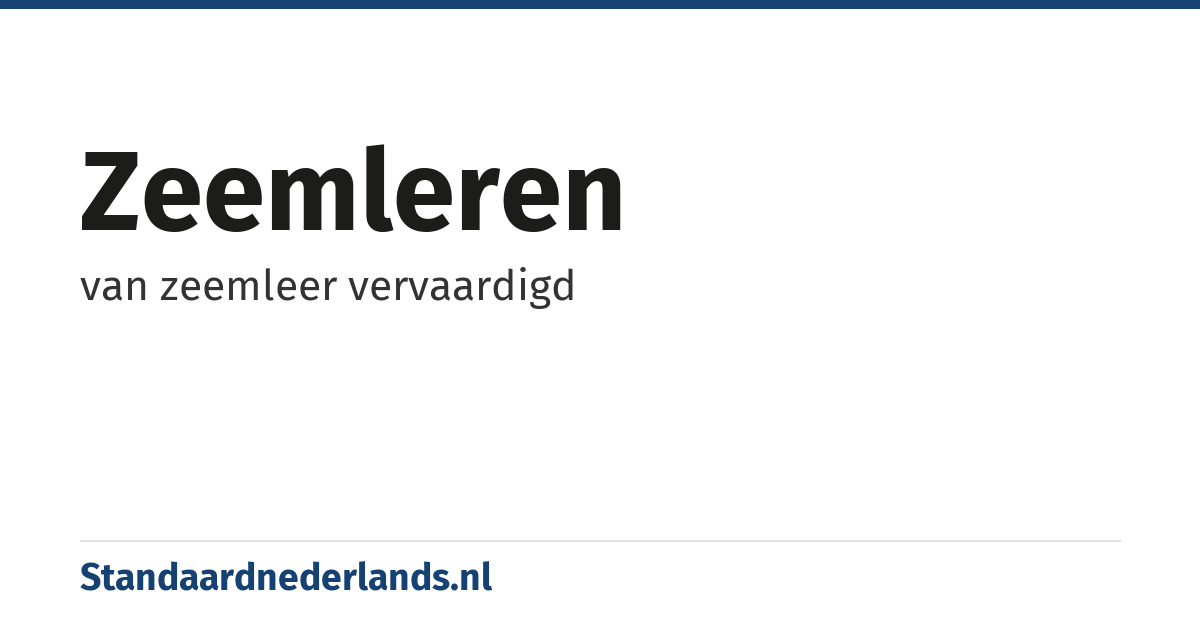 zeemleren: van zeemleer vervaardigd