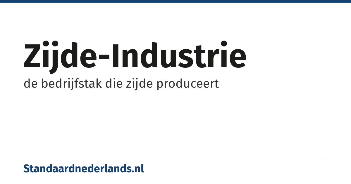 zijde-industrie: de bedrijfstak die zijde produceert