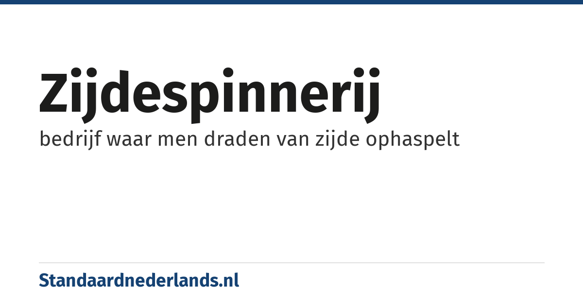 zijdespinnerij: bedrijf waar men draden van zijde ophaspelt