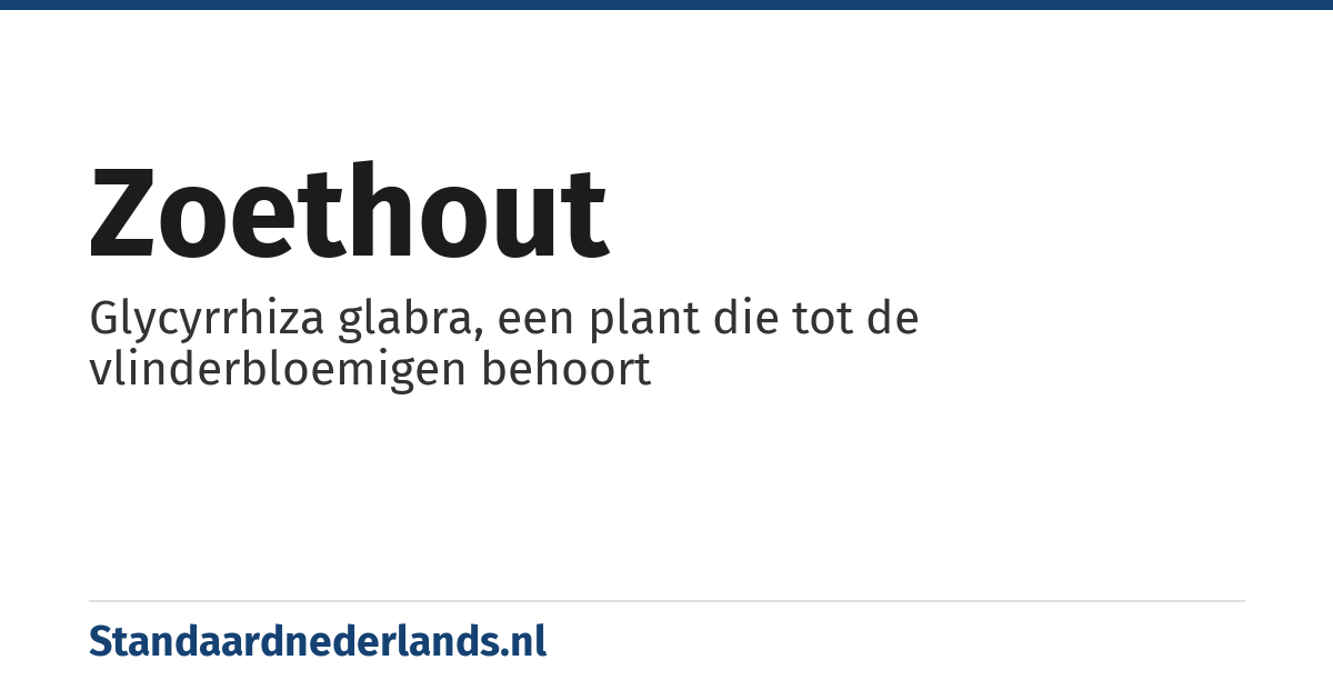 zoethout: Glycyrrhiza glabra, een plant die tot de vlinderbloemigen behoort