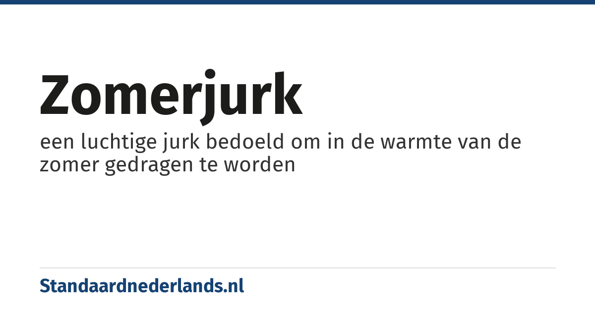 zomerjurk: een luchtige jurk bedoeld om in de warmte van de zomer gedragen te worden