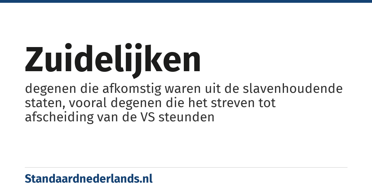 zuidelijken: degenen die afkomstig waren uit de slavenhoudende staten, vooral degenen die het streven tot afscheiding van de VS steunden