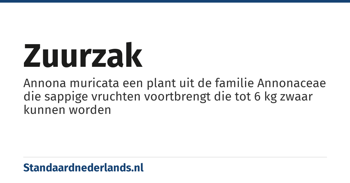 zuurzak: Annona muricata een plant uit de familie Annonaceae die sappige vruchten voortbrengt die tot 6 kg zwaar kunnen worden
