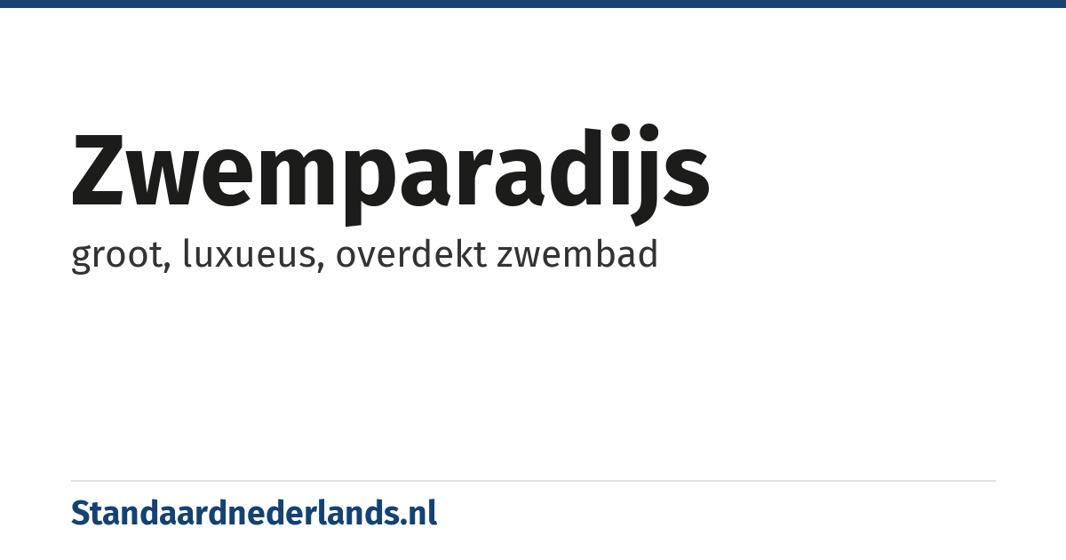 zwemparadijs: groot, luxueus, overdekt zwembad